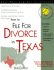 How to File for Divorce in Texas