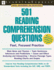 501 Reading Comprehension Questions (Skill Builders in Practice)