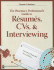 The Pharmacy Professional's Guide to Resumes, Cvs, & Interviewing [With Cdrom]