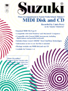 suzuki violin school vol 5 midi disk and cd rom