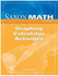 Saxon Math Course 3 Graphing Calculator Activities Grade 8: