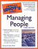 The Complete Idiots Guide to Managing People
