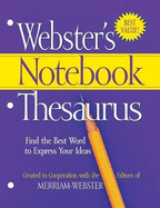 websters notebook thesaurus newest edition