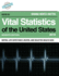 Vital Statistics of the United States 2016: Births, Life Expectancy, Deaths, and Selected Health Data (U.S. Databook Series)