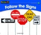 Follow the Signs Leveled Text