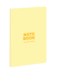 Teneues-A5 Notebook: Pastel Yellow, 140 Lined Pages, Raw Sewn Spine, Lays Flat: Our A5 Size Standard Paperback Notebook