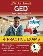 ged prep 2024 2025 practice exams and ged study guide book for all subjects