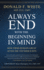 Always End with the Beginning in Mind: How Firms Remain Great After the Founder Exits