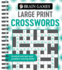 Brain Games-Large Print Crosswords (Swirls)