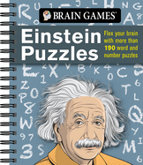 brain games einstein puzzles flex your brain with more than 190 word and nu