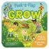 Peek-a-Flap Grow Children's Lift-a-Flap Board Book-Teaching Children How All Things in the World Grow-Small to Large, Short to Tall, Little to Big!