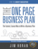 The One Page Business Plan for the Busy Executive: The Fastest, Eaiest Way to Write a Business Plan