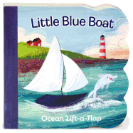 little blue boat chunky lift a flap board book