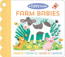 tuffy farm babies book washable chewable unrippable pages with hole for str