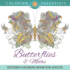 Butterflies & Moths Pattern Coloring Book For Adults