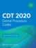 Cdt 2020: Dental Procedure Codes