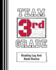 Team 3rd Grade: Reading Log and Book Review for Teachers and Students 100 Pages 8 X 10 Inches