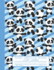 Primary Composition Notebook Story Journal: Cool Panda Bear Pattern Notebook With Picture Space and Handwriting Practice Paper for Kids in...Dotted Midline for Elementary School Students