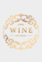 Wine Journal: Wine Tasting Notebook & Diary | Elegant Gold and Grey Dotted Design (Gifts for Wine Lovers)