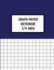 Graph Paper Notebook 1/4 Inch: Graphing Notebook 0.25 Inch: Composition Notebook With 100+ Pages, 8.5"X11" Sized