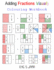 Adding Fractions Visually: Colouring Workbook