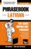 English-Latvian Phrasebook & 250-Word Mini Dictionary (American English Collection)