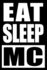 Eat Sleep Mc | Cool Notebook for Masters of Ceremonies, College Ruled Journal: Medium Ruled