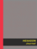 Hexagon Journal: Small 0.2? Hexes Hexagonal Graph Paper-Red (Honeycomb Paper Notebook)