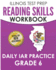 Illinois Test Prep Reading Skills Workbook Daily Iar Practice Grade 6: Preparation for the Illinois Assessment of Readiness Ela/Literacy Tests