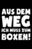 Ich Muss Boxen: Notizbuch Fuer Boxsport Boxer-in Boxen Boxsport Box-Fan