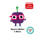 Square Makes a Mess: Accessible Symbolised Edition