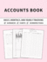 Accounts Book: Ledger for Daily, Monthly, and Yearly Tracking of Income and Expenses for Self Employed, Personal Finance, or Small Businesses (Chalk Pink Cover)