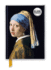 Johannes Vermeer: Girl With a Pearl Earring (Foiled Blank Journal) (Flame Tree Blank Notebooks)