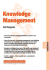Knowledge Management: Organizations 07.05 (Express Exec)