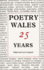 Poetry Wales: 25 Years