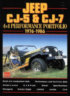 jeep cj 5 and cj 7 4x4 performance portfolio 1976 1986