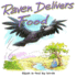 Raven Delivers Food