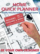 home quick planner reusable peel and stick furniture and architectural symb
