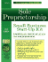 Sole Proprietorship: Small Business Start-Up Kit [With Cdrom]