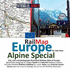 Rail Map Europe-Alpine Special: Specifically Designed for Global Interrail and Eurail Railpass Holders