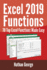 Excel 2019 Functions: 70 Top Excel Functions Made Easy