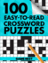 100 Easy-to-Read Crossword Puzzles: Challenge Your Brain