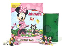 phidal disney minnie my busy books 10 figurines and a playmat