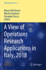 A View of Operations Research Applications in Italy, 2018 (Airo Springer Series, 2)