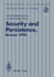 Security and Persistence. Workshops in Computing