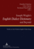 Joseph Wright's English Dialect Dictionary and Be