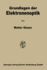 Grundlagen Der Elektronenoptik (German Edition)