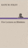 Five Lectures on Blindness