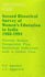 Second Historical Survey of Women's Education in India-1988-1994