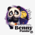 Panda Benny-Wielkookie Strachy (Polish Edition)